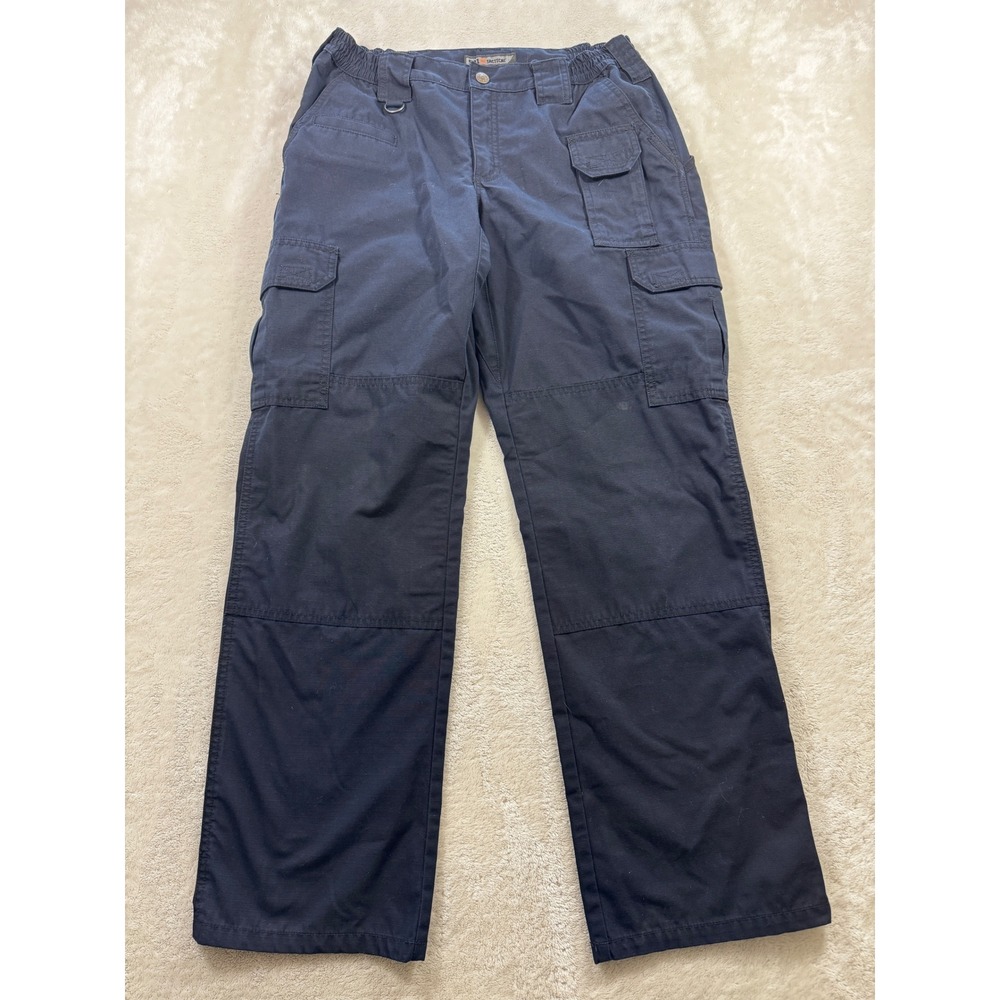5.11 Tactical Womens 64360 Cargo Ripstop Navy Blue Pants 6 Reg Meas: 29x29.5